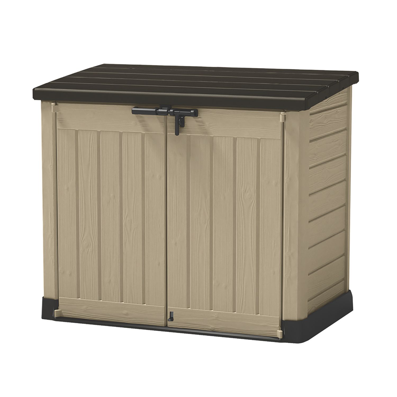 Keter Store It Out Max 1200Ltr 5' x 2' 6" (Nominal) Resin Garden Storage Box Beige (205HC)