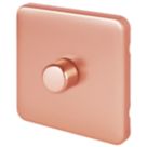 Schneider Electric Lisse Deco 1-Gang 2-Way LED Dimmer Switch  Copper