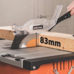 Evolution R255PTS 255mm  Electric Table Saw 230V