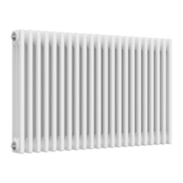 Reina 600mm x 1010mm 4463BTU White Horizontal 3 Column Radiator