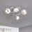 Eglo Bimeda LED 3-Light Ceiling Spotlight White/Chrome 8W 250lm