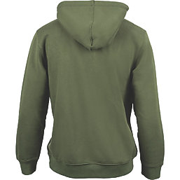 Dickies Rockfield Sweatshirt Hoodie Olive Green Small 36-37" Chest