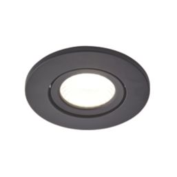 Spa Como Adjustable  Fire Rated LED Downlights Black 5W 500lm 4 Pack
