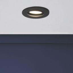 Spa Como Adjustable  Fire Rated LED Downlights Black 5W 500lm 4 Pack