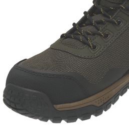 Stanley FatMax Croxley Size 12  Olive Waterproof Steel Toe Cap Safety Boots