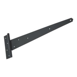 Smith & Locke Black Powder-Coated Tee Hinges 450mm 2 Pack