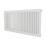 Azur 600mm x 1190mm 3896BTU White Horizontal 2 Column Radiator