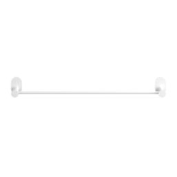 Swirl Caldew Bathroom Towel Rail White 645mm x 80mm x 70mm