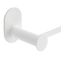 Swirl Caldew Bathroom Towel Rail White 645mm x 80mm x 70mm
