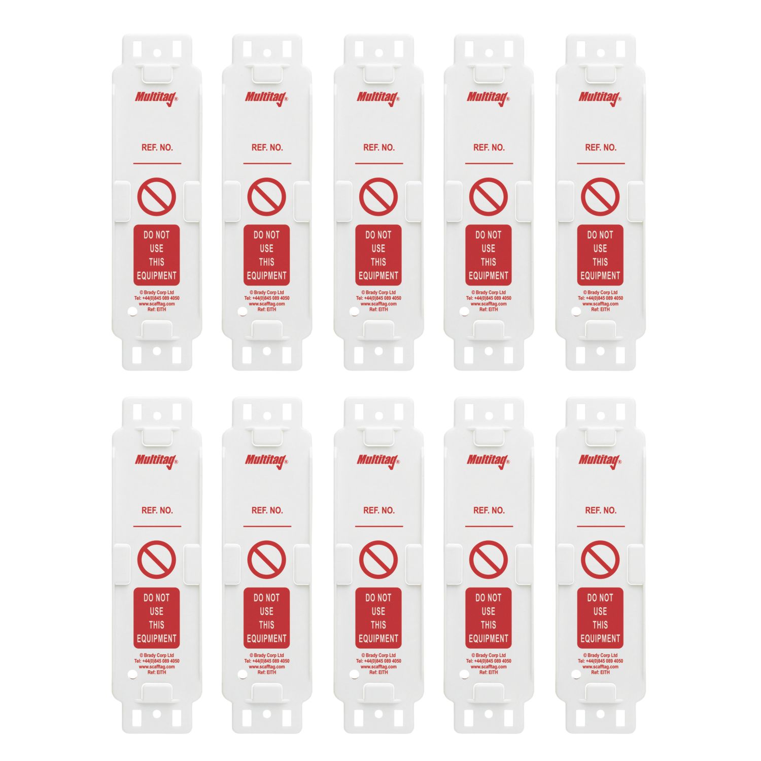 Scafftag Multitag Holder 10 Pack (205YU)