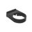 FloPlast  Round Easyfit Pipe Clips Black 68mm 10 Pack