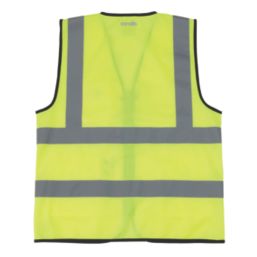 Scruffs  Hi-Vis Work Vest Yellow / Navy 3X Large 59" Chest