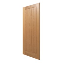 Satin Lacquered Oak Wooden Cottage Internal Door 1981mm x 686mm