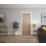 Satin Lacquered Oak Wooden Cottage Internal Door 1981mm x 686mm