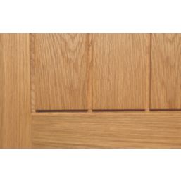 Satin Lacquered Oak Wooden Cottage Internal Door 1981mm x 686mm