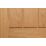 Satin Lacquered Oak Wooden Cottage Internal Door 1981mm x 686mm