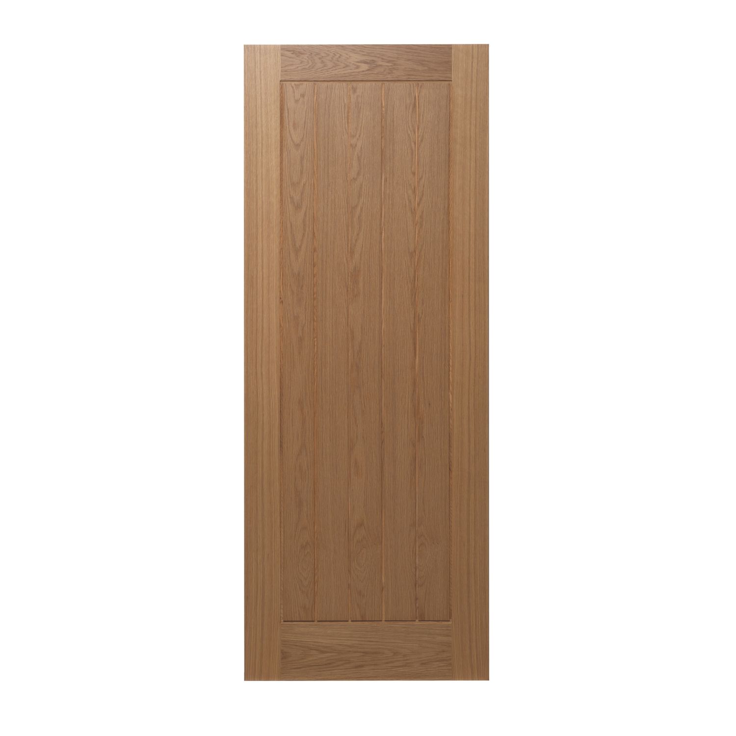 Satin Lacquered Oak Wooden Cottage Internal Door 1981mm x 686mm (206FA)