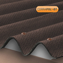 Corrapol-BT  Corrugated Bitumen Fixing Pins Brown 80mm x 20mm 100 Pack