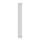 Ximax Erupto 600W Electric Designer Radiator 1800mm x 210mm White 2048BTU