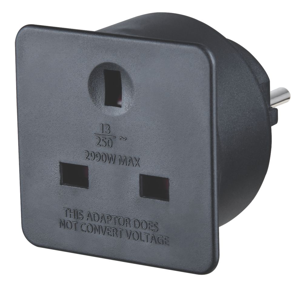 travel plug adapter screwfix