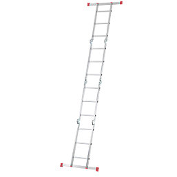 Werner  3.39m Combination Ladder With Platform