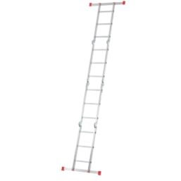 Werner  Aluminium 3.39m Combination Ladder With Platform