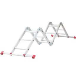 Werner  Aluminium 3.39m Combination Ladder With Platform