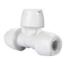 Hep2O  Plastic Push-Fit Equal Keyless Tee 10mm