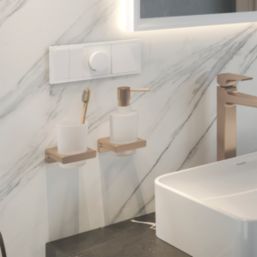 Hansgrohe AddStoris Toothbrush Tumbler Brushed Bronze