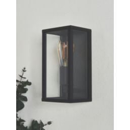 Zink Chinon Outdoor Wall Light Fitting Black