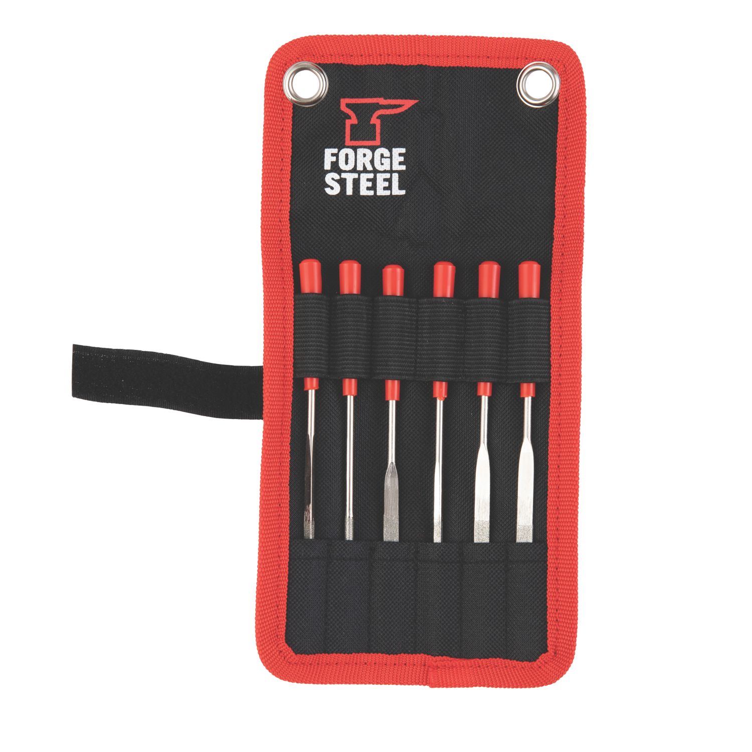 Forge Steel Diamond File Set 6 Pieces (206XG)