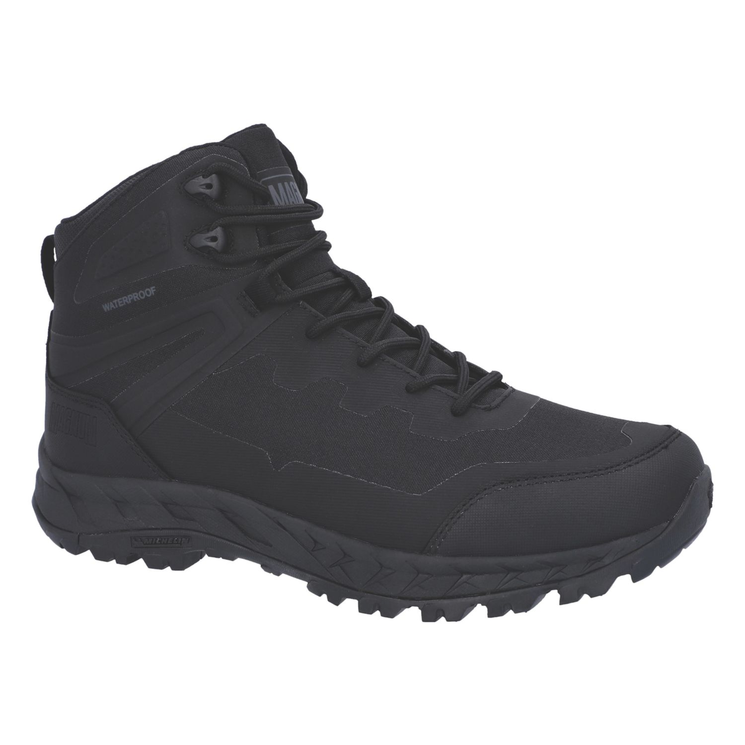 Magnum Ultima Pro 6.0 WP Uniform Size 5 Black Waterproof Occupational Work Boots (206XR)