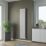 Ximax George Twist 1800mm x 350mm 3901BTU White Vertical Designer Radiator