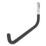 Smith & Locke Heavy Duty Anti-Slip Storage Hook Black 240 x 355mm