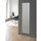 Blaze 1800mm x 485mm 4235BTU Matt Chrome Vertical Designer Radiator