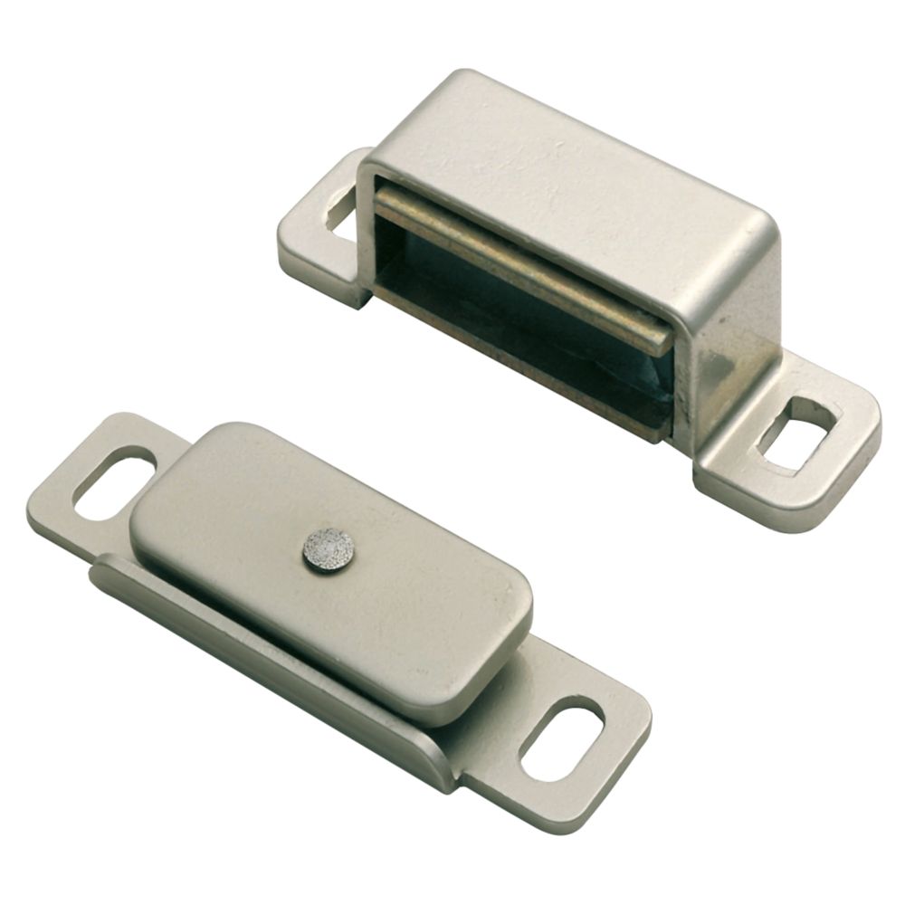 Carlisle Brass Magnetic Catch Nickel-Plated 15mm x 14mm - Screwfix