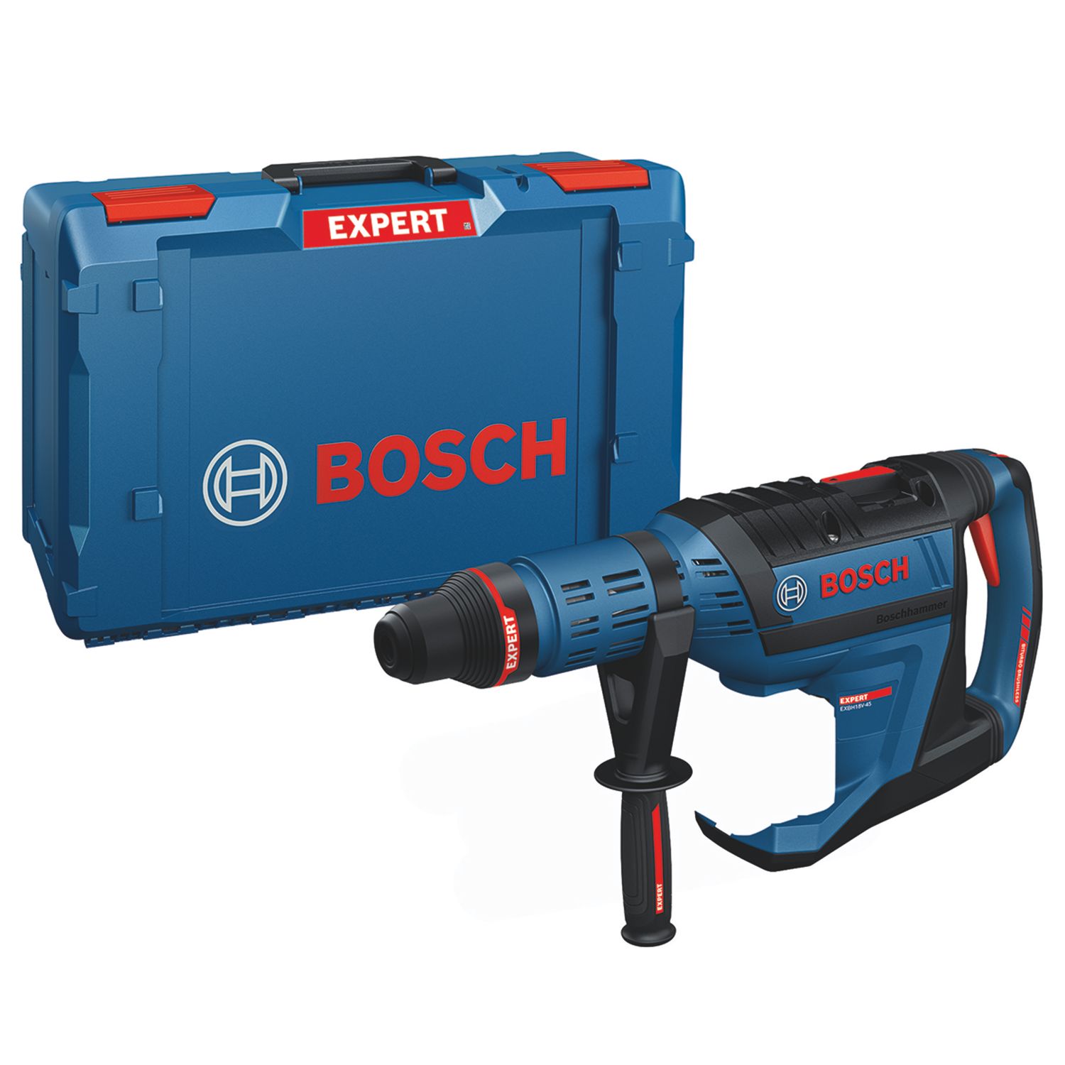 Bosch Expert EXBH18V-45 SDS 8.0kg 18V Li-Ion AMPShare Brushless Cordless Rotary Hammer - Bare (207AW)