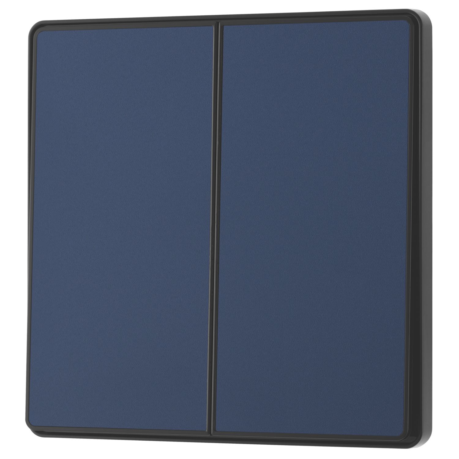 British General Evolve 20A 16AX 2-Gang 2-Way Light Switch Blue (207CH)