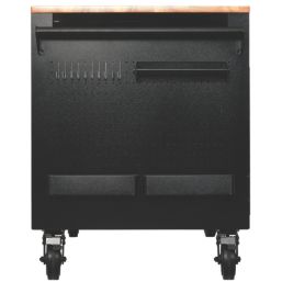 Bunker  14-Drawer Multi-Functional Workbench Roller Tool Cabinet Grey