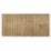 Forest Vertical Board Closeboard  Fence Panels Natural Timber 6' x 3' Pack of 5