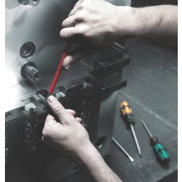 Wera 950/7 Blacklaser Multicolour Magnet 1 Metric Hex-Plus L-Key Set 7 Pieces