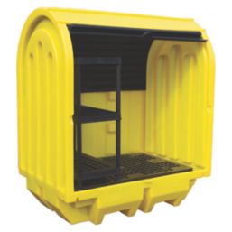 Essentials BP2HCS 230Ltr Covered Bund Pallet 990mm x 1490mm x 1690mm