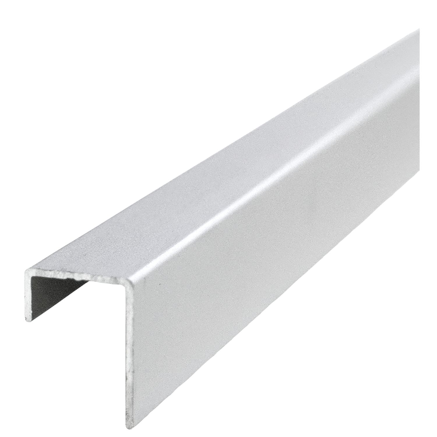 Multipanel Type C End Cap Satin Aluminium 2450mm x 11mm (207JE)