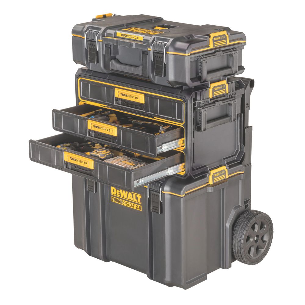 DeWalt ToughSystem 2.0 Triple Drawer Unit 13 - Screwfix