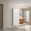 Reina Casina 1800mm x 565mm 6153BTU White Vertical Aluminium Radiator