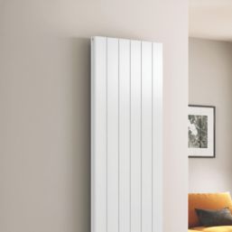 Reina Casina 1800mm x 565mm 6153BTU White Vertical Aluminium Radiator