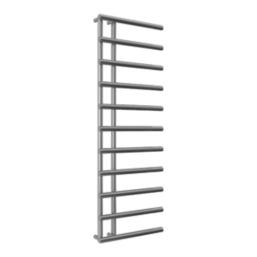 Reina 1412mm x 500mm 1496BTU Chrome Flat Designer Towel Radiator