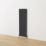 Reina 1800mm x 515mm 6326BTU Black Vertical 3 Column Radiator
