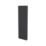 Reina 1800mm x 515mm 6326BTU Black Vertical 3 Column Radiator