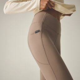Regatta Outdoor Comfort Contour Womens Leggings Mocha Size 18